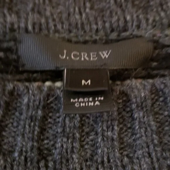 J.Crew Fair Isle Cropped Wool Sweater - Picture 3 of 7